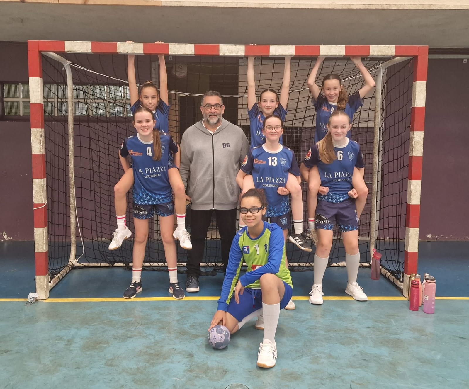 Équipe -13 filles Gouesnou Handball