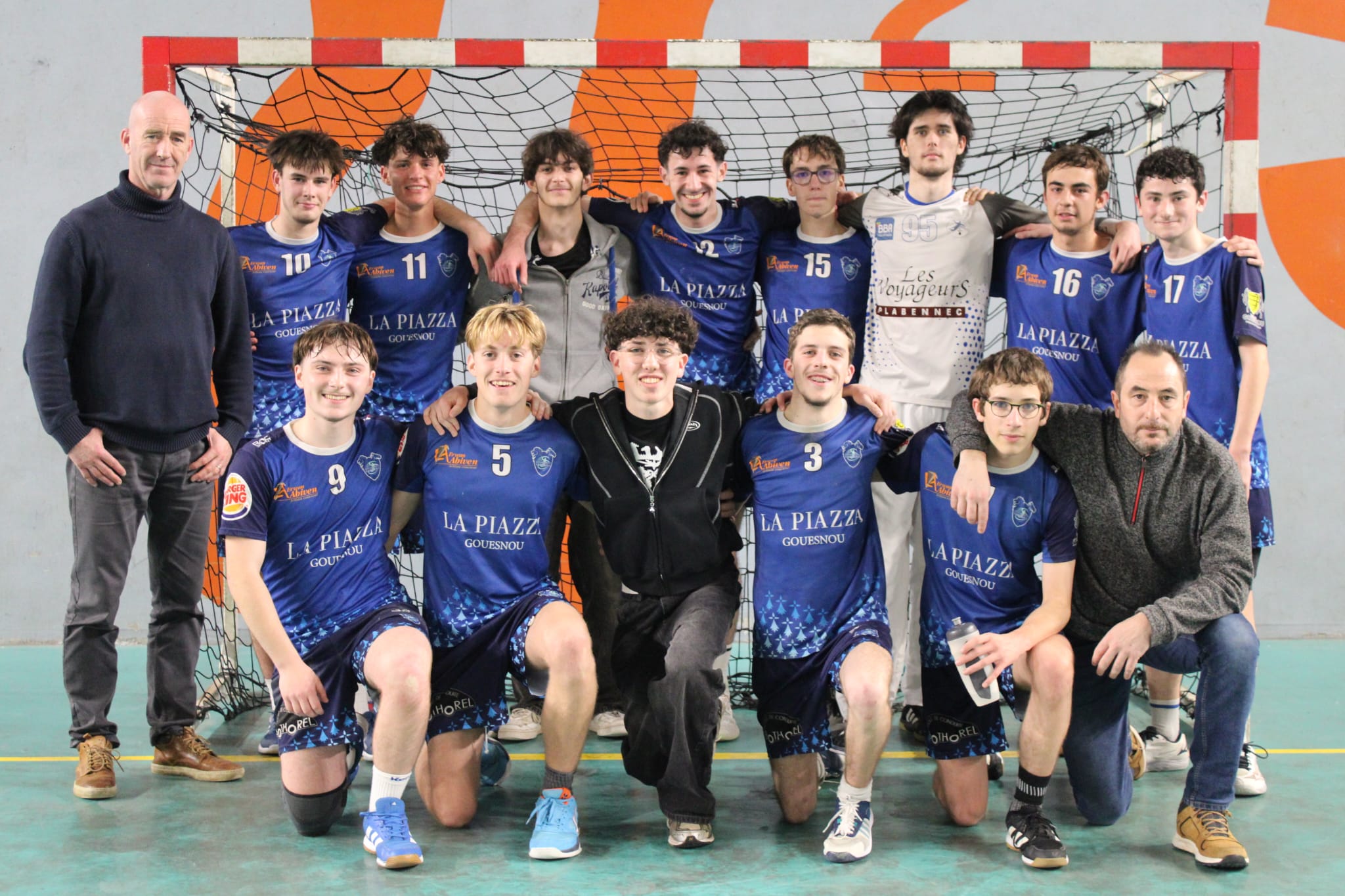 Équipe -18 garçons Gouesnou Handball