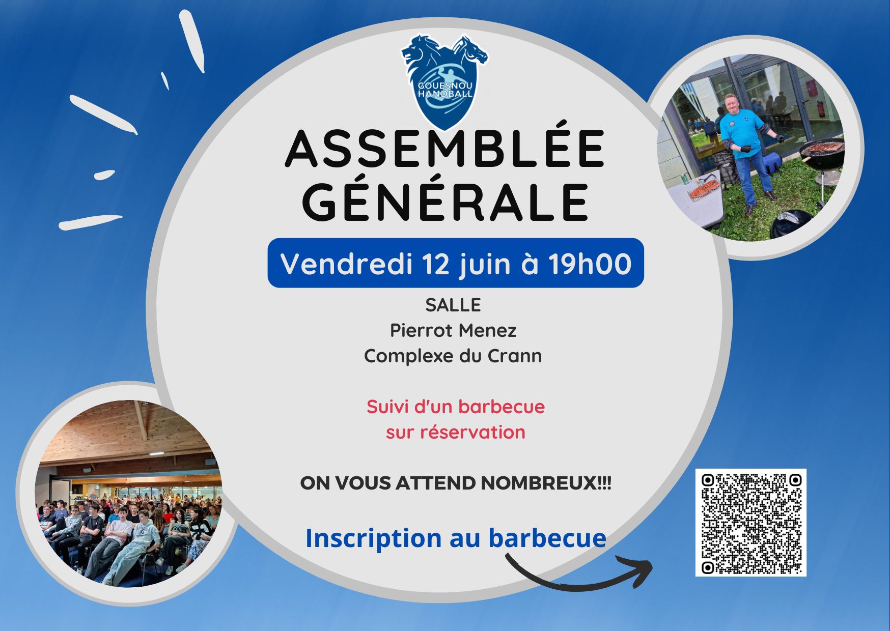 Publication Facebook du club