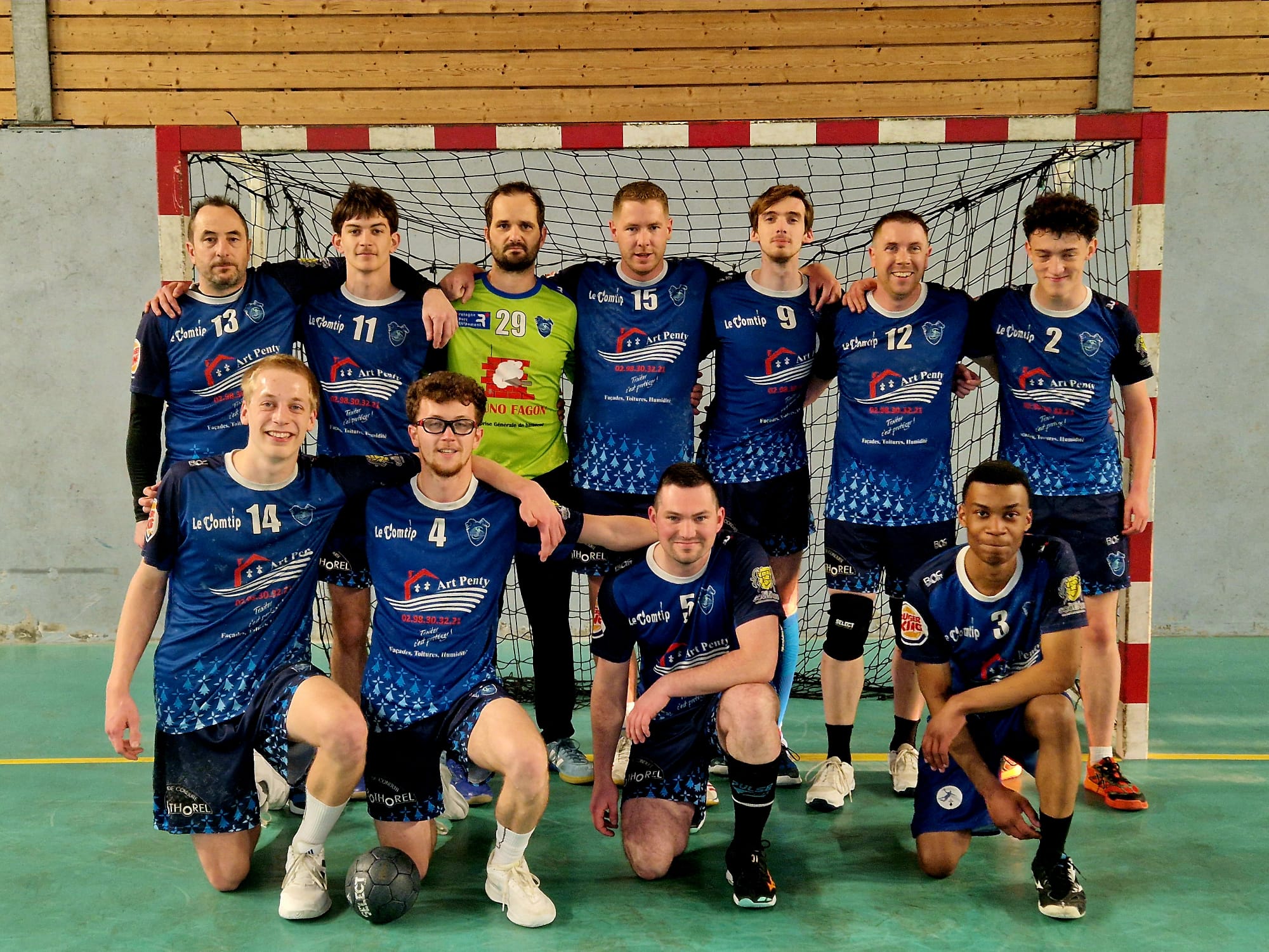 Équipe Séniors Gars 2 du Gouesnou Handball