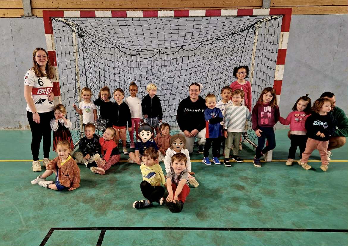 Baby-hand Gouesnou Handball enfants 4 à 6 ans