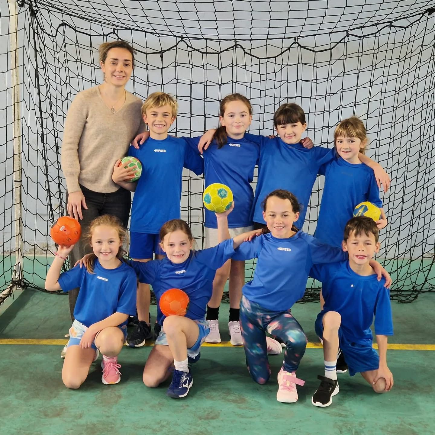 Équipe école de hand découverte Gouesnou Handball