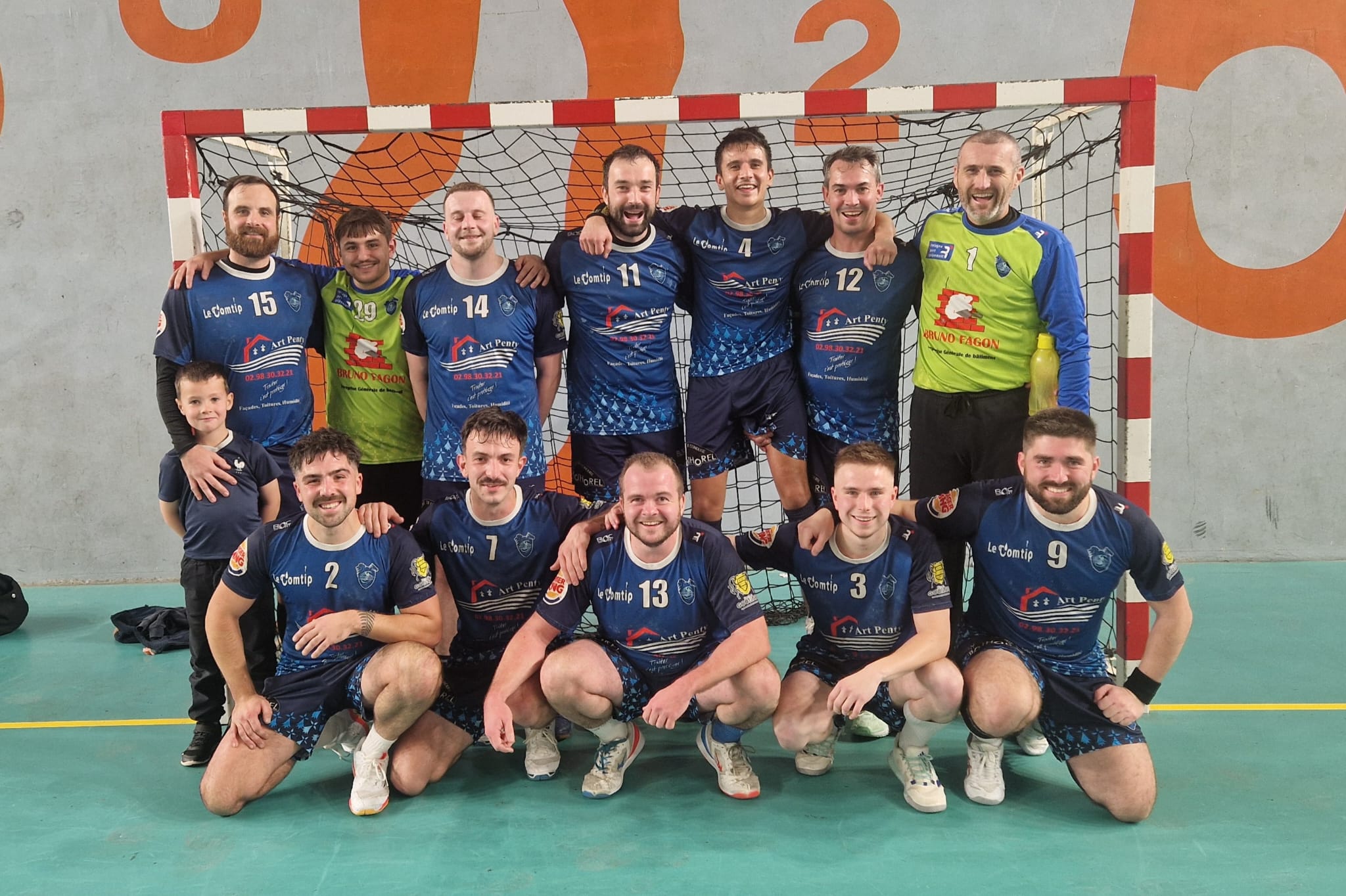 Équipe Séniors Gars 1 du Gouesnou Handball