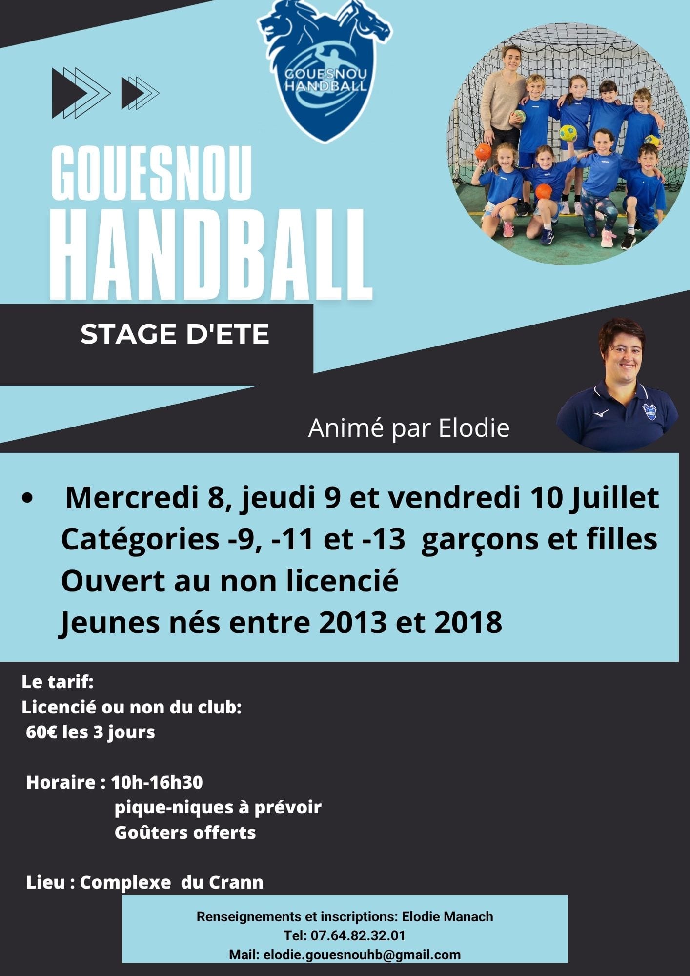 Publication Facebook du club